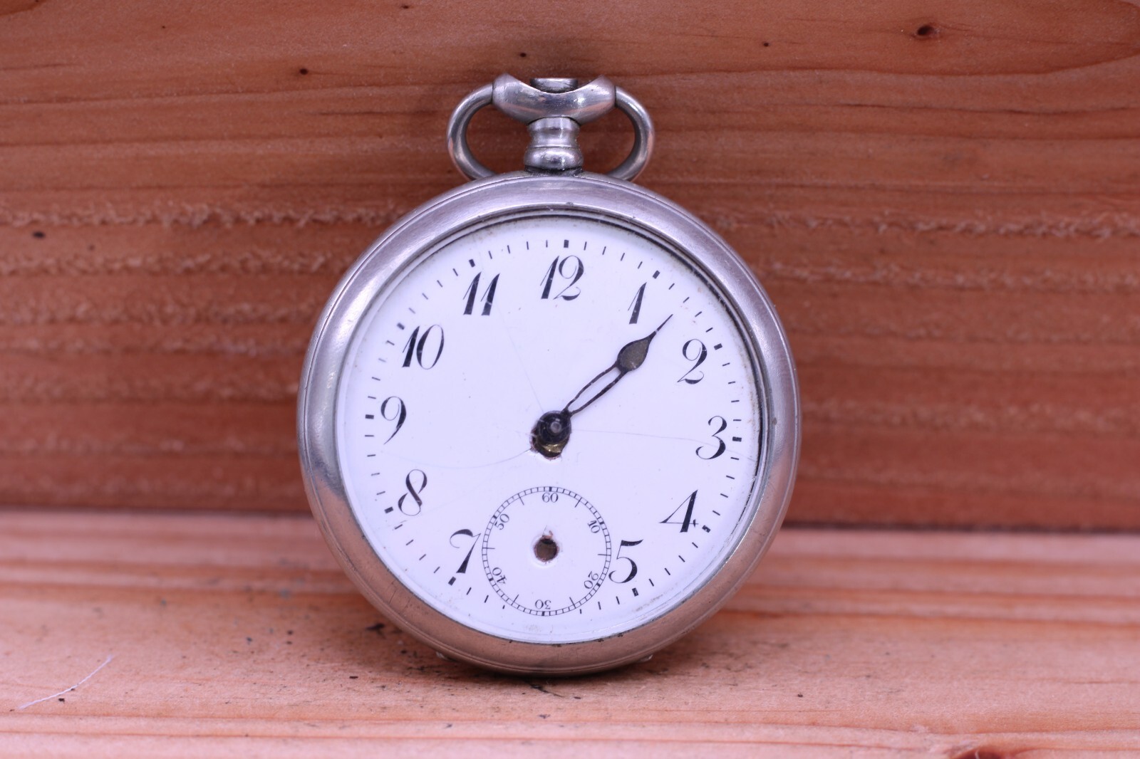 TIM HIGH GRADE SWISS POCKET WATCH 48.5mm FOR REPAIR (BO)