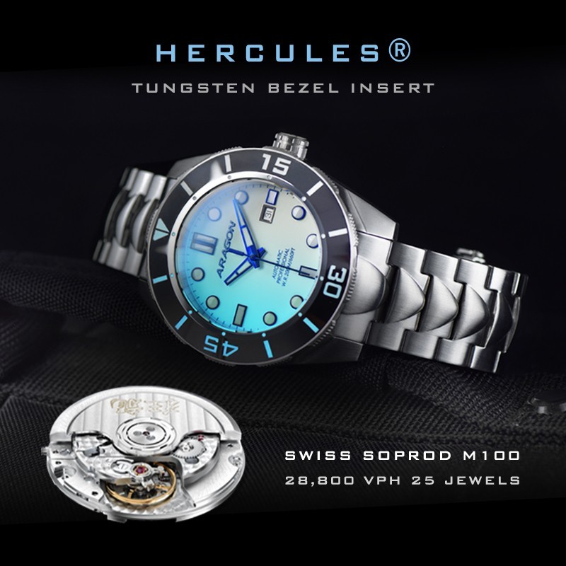 ARAGON A503WHT Hercules Swiss Soprod 50mm