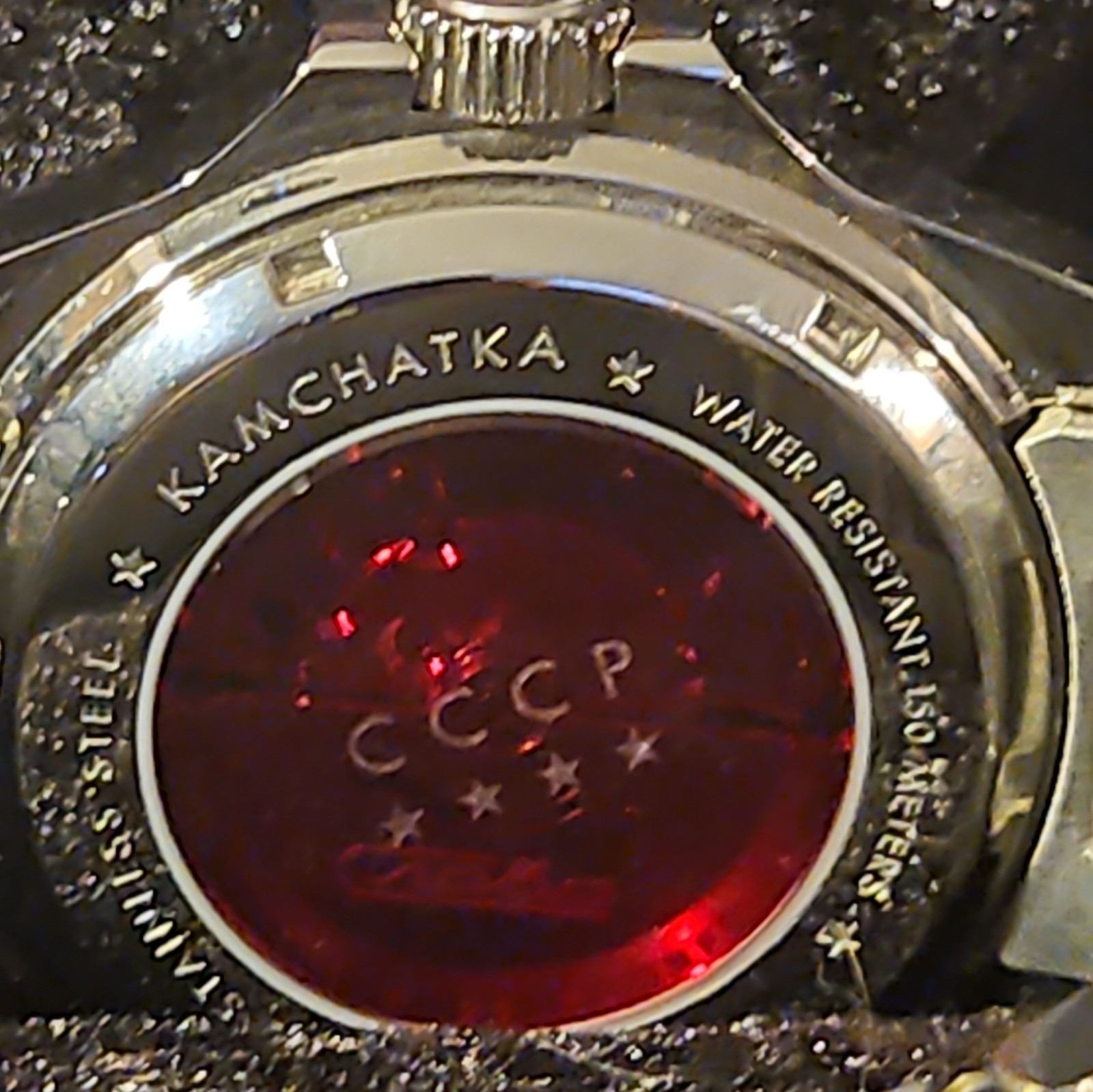 CCCP Kamchatka Cp-7048-66 Diver Blue Bezel Black dial WR150 Automatic