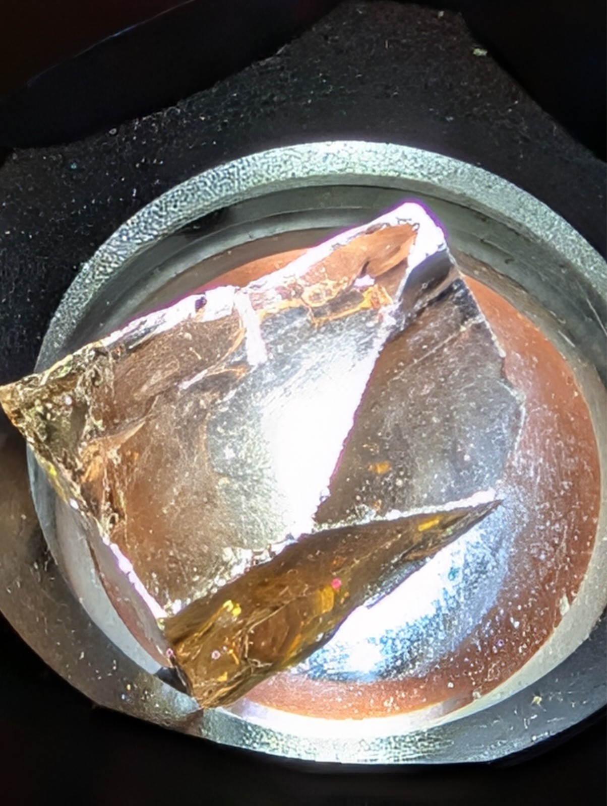 USA seller 17.00 IF clarity Imperial Topaz facet rough gemstone specimen
