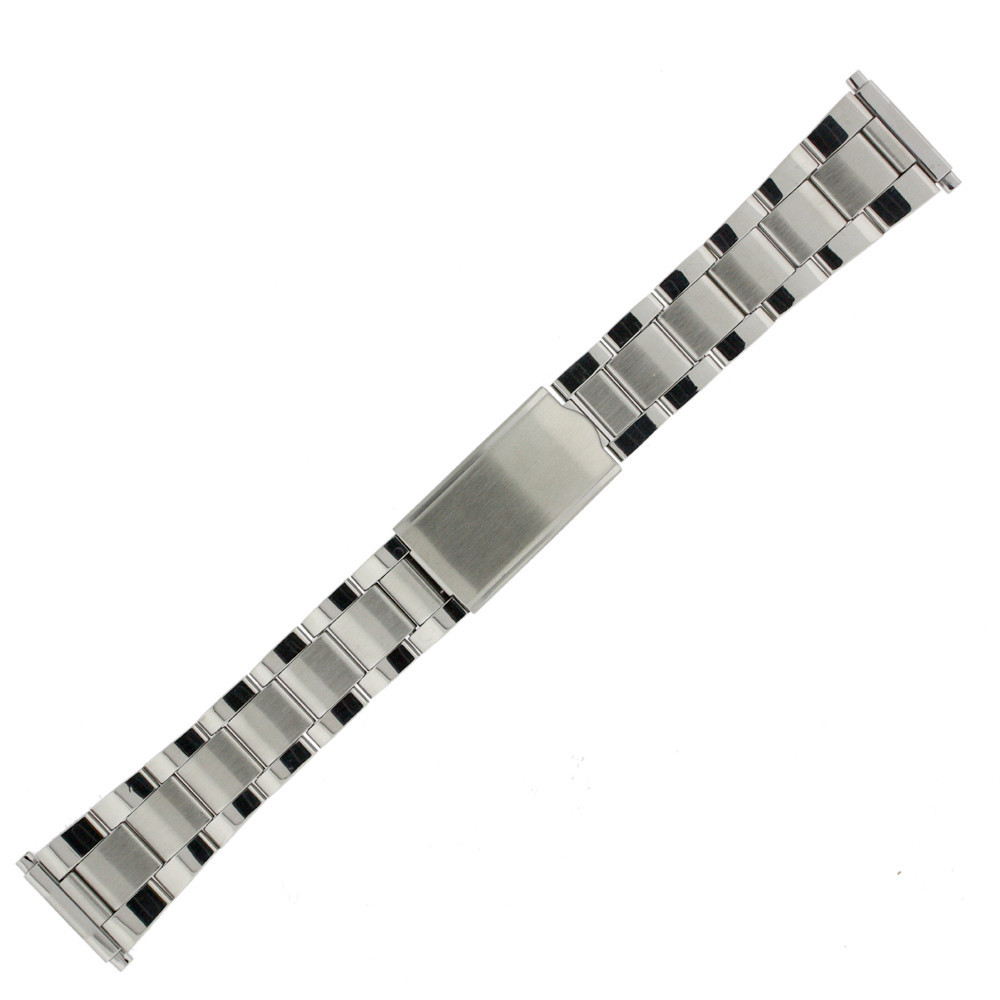 Watch Band Tech Swiss Oyster Link Stainless Steel Metal Mens 18mm to 22mm