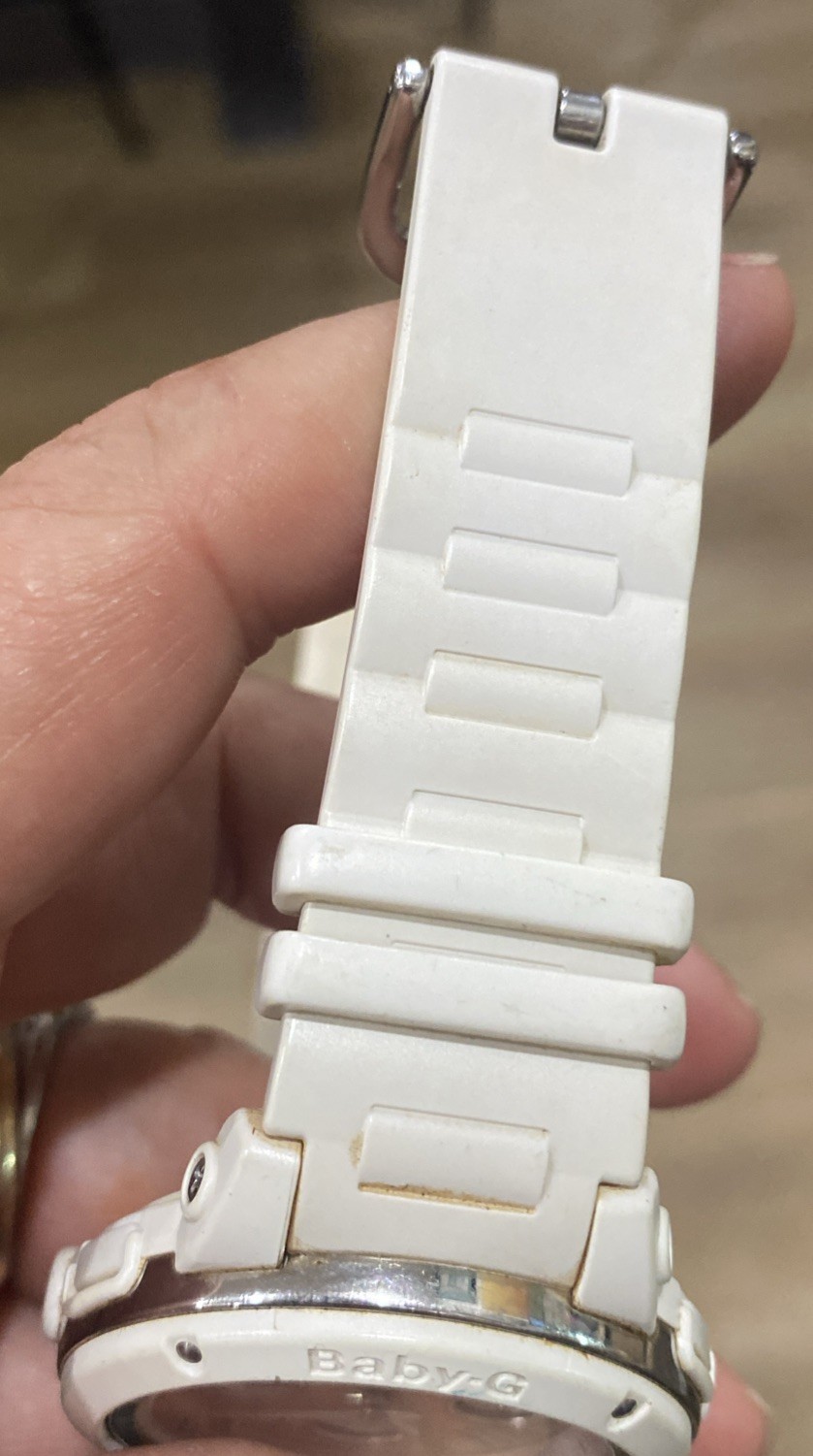 Casio Baby-G BGA-132 Module 4731 White Pink Watch Parts Repair New Battery NR