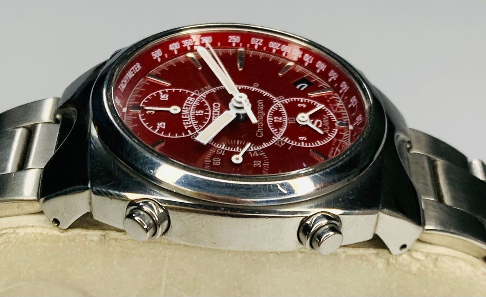 Vintage Seiko SUS Chronograph 7T32-9000 Men’s Quartz Watch