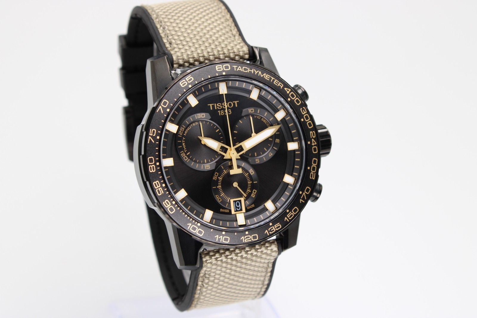 TISSOT Supersport T125.617.37.051.01 Chrono Black Dial Men’s Watch 45.5mm