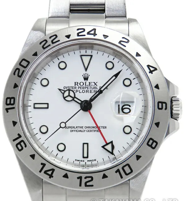 ROLEX Explorer II 16570 Automatic 40mm White Dial Men’s Watch Box Papers