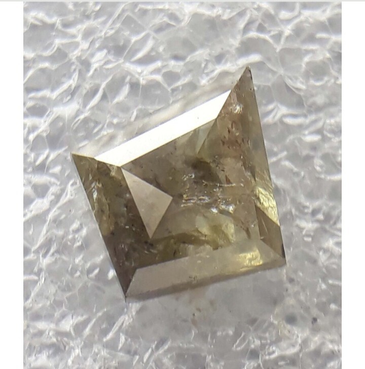 0.70 Ct,Natural Loose Diamone,Kite Shape Diamond,Fancy Green Color Diamond, Ring