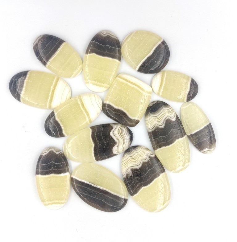 Natural Zebra Onyx Gemstone For Earring, Pendant, Necklace Jewelry Making 71317