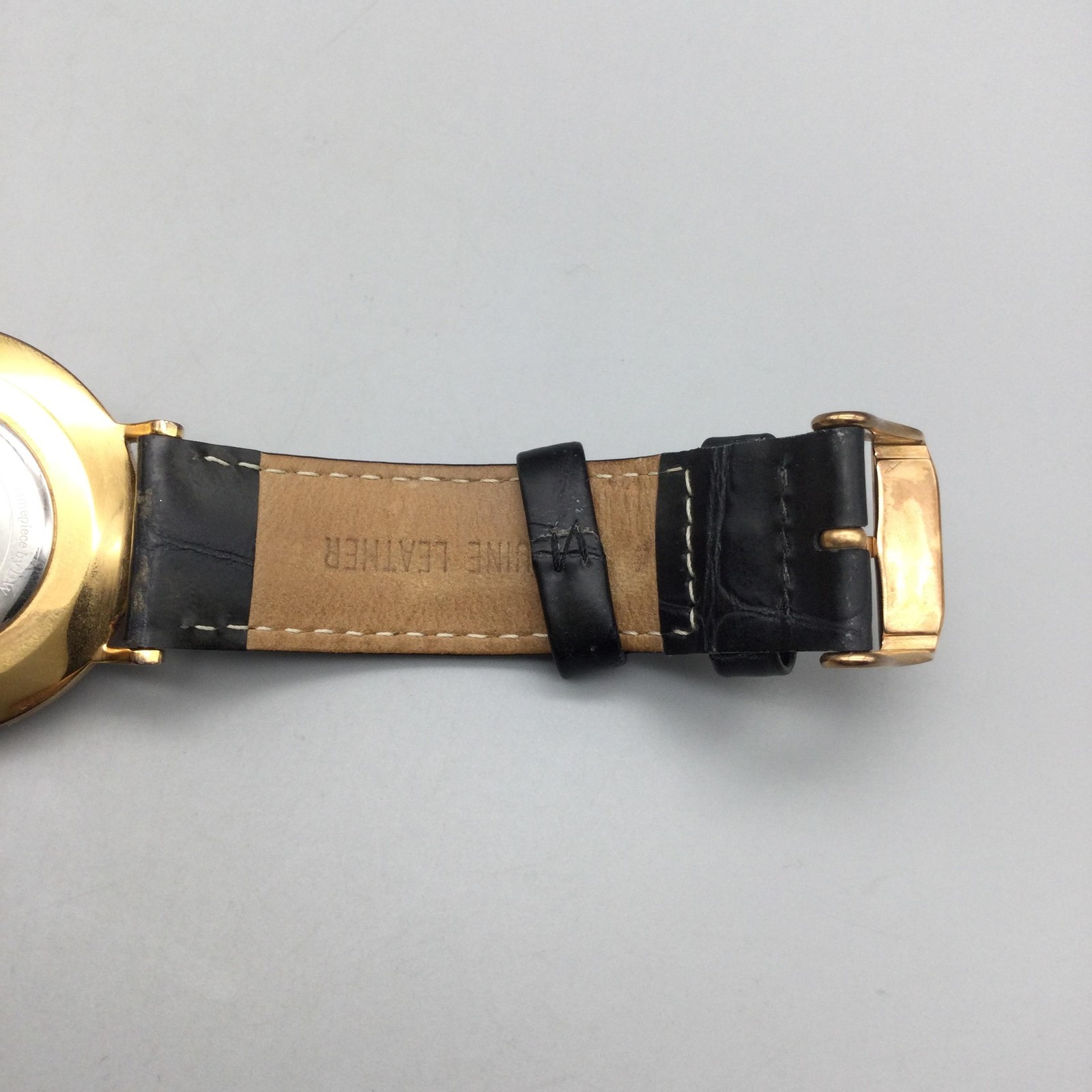 Daniel Wellington Classic B3BR4 Womens Watch 36mm Gold Tone Leather New Battery