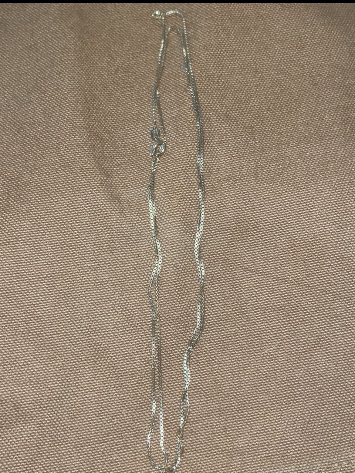 30” Box Link Sterling Silver Chain – Italy w/ Gold Overlay