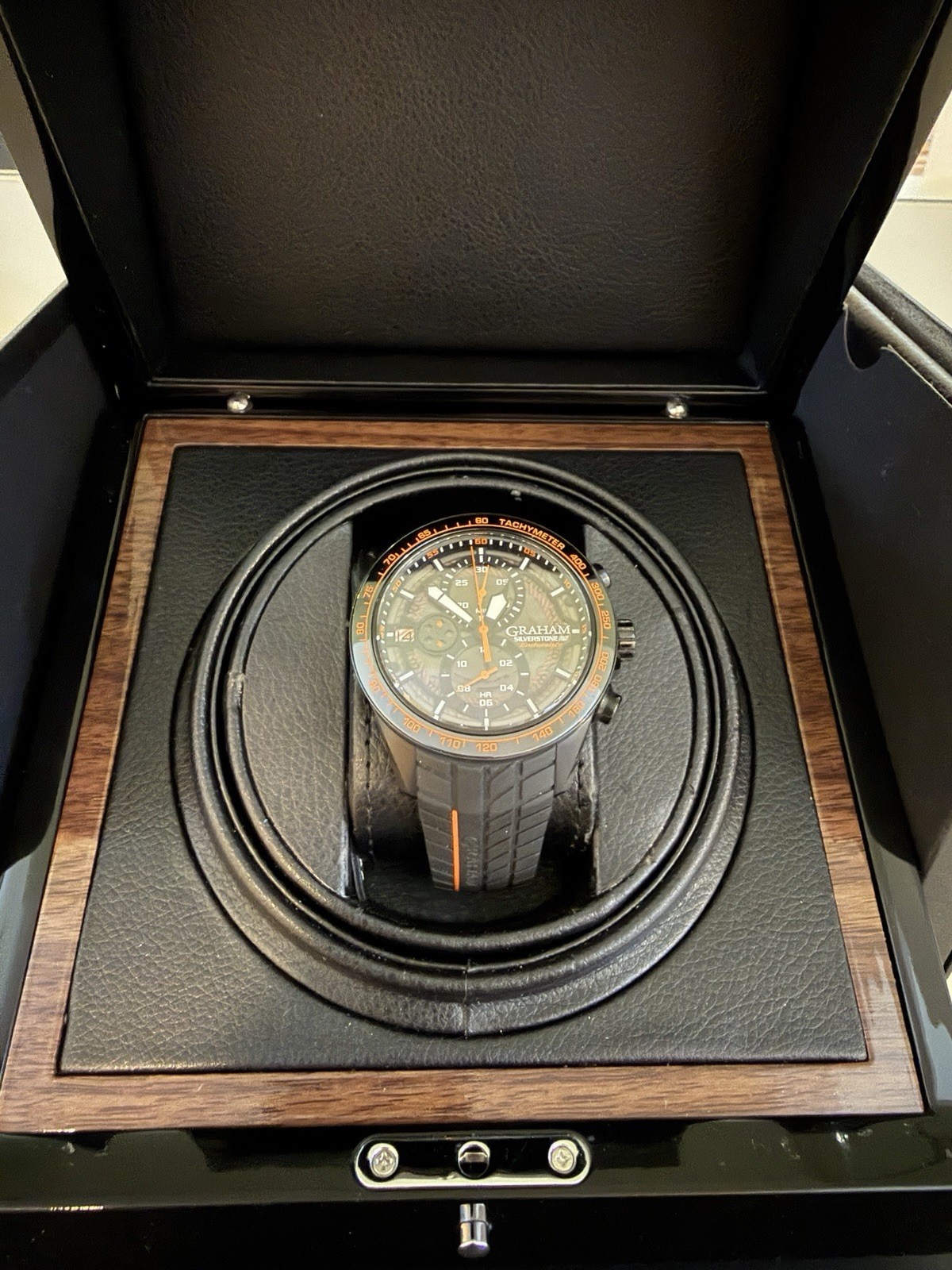 No Reserve! Graham Silverstone RS Endurance 46mm Automatic Watch 2STCB.B04A.K98H