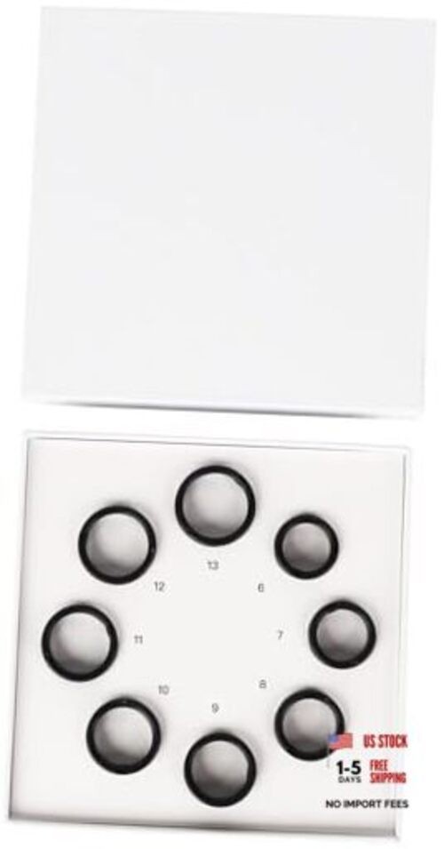 Smart Ring Sizing Kit – 8 Sizes (6-13) for Men & Women – Accurate Measurement