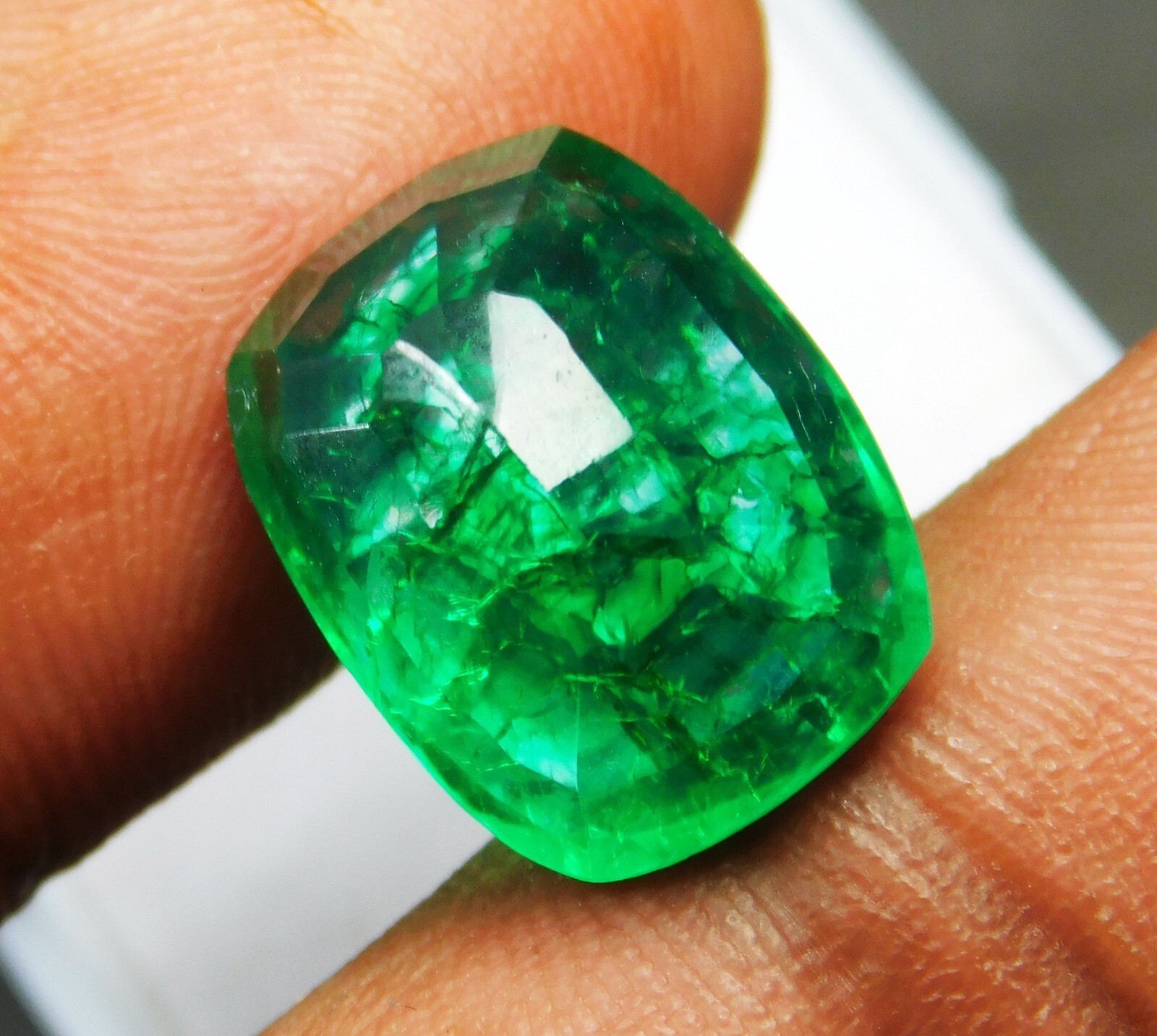 Certified 10.00 Ct Natural Beautiful Colombian Quartz Loose Gemstone