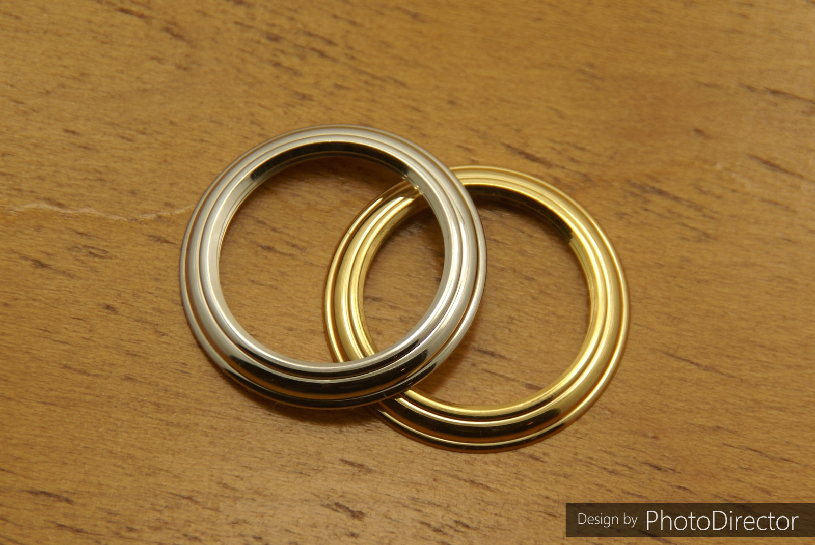 New Vintage Gucci Metal Bezel Set – Gold & Silver-Save 15% – Gift Pouch Option