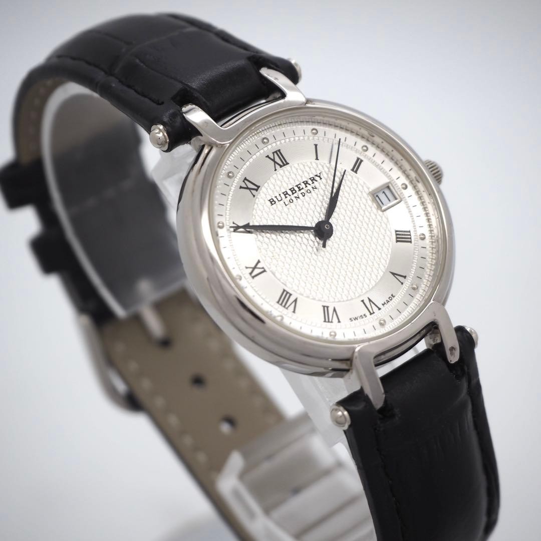 Burberry 11300G Men’s Quartz Watch Silver Date Japan Working 0713684