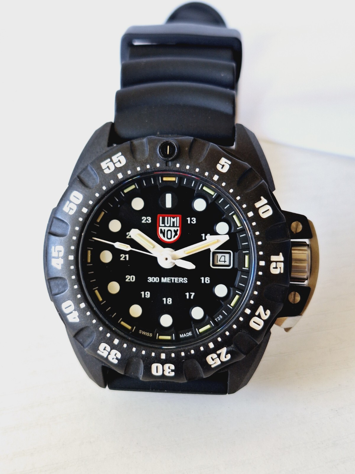 Luminox Scott Cassell Deep Black Dial Men’s Watch 1550 Save the Sea Wolves