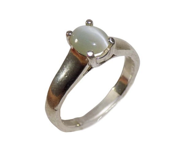 19thC Antique 1¼ct Chrysoberyl Cat’sEye+Silver Ring: Ancient Rome Evil Eye Guard
