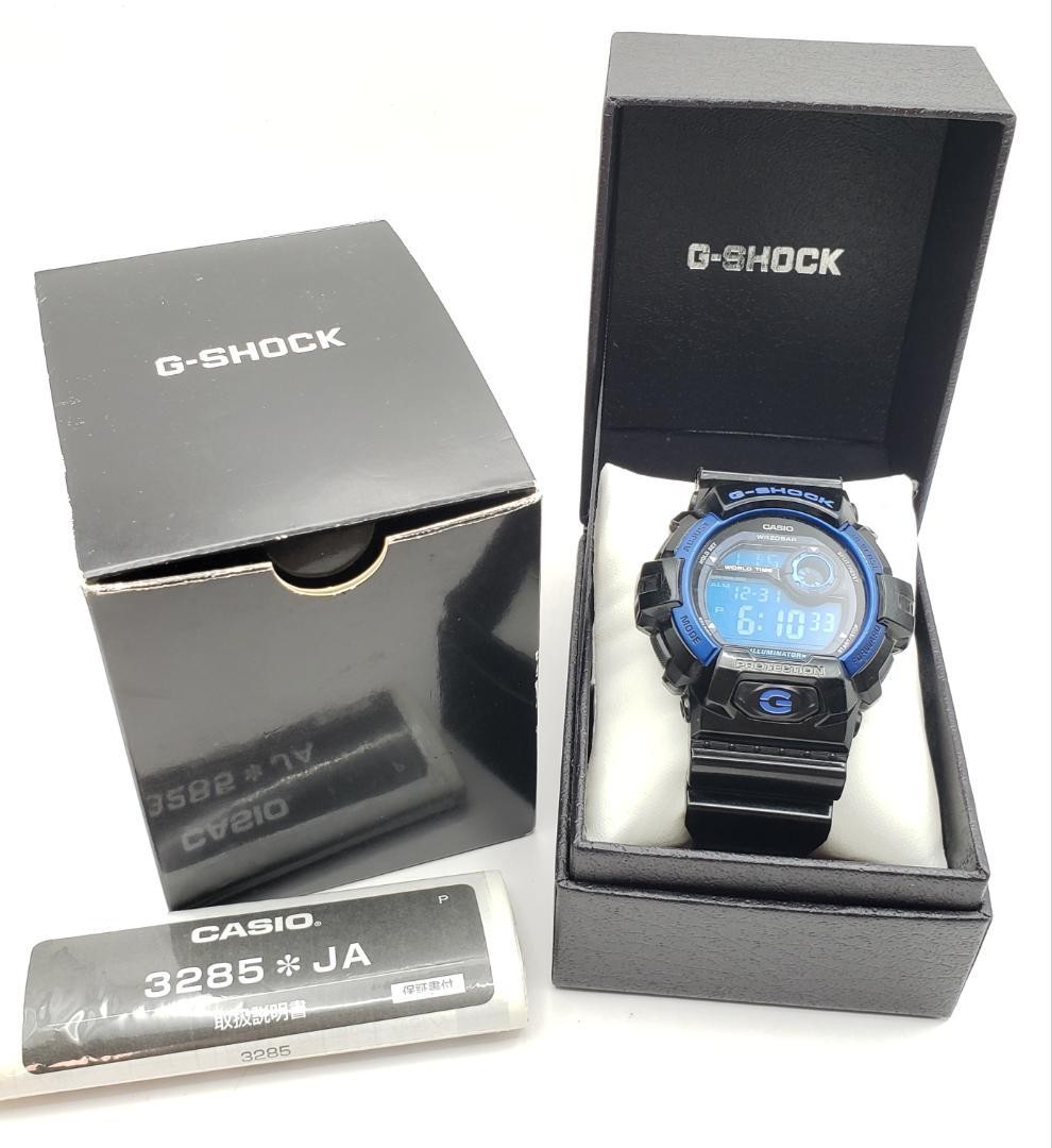 Casio G-Shock G-8900A-1JF Blue Digital Watch with Box From Japan