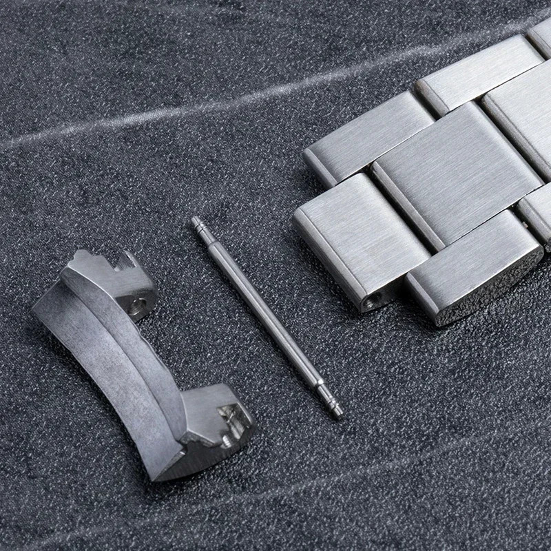 For Longines Hydroconquest Series 19 20 22mm Steel Metal Watch Bracelet Strap