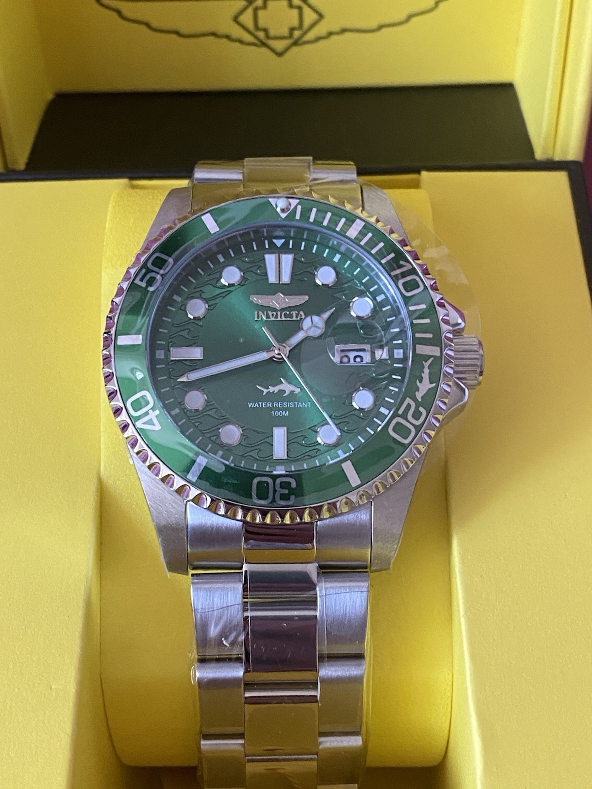 NEW Invicta Pro Diver Currentwave Men’s Watch 43mm Steel (30020) Brand New