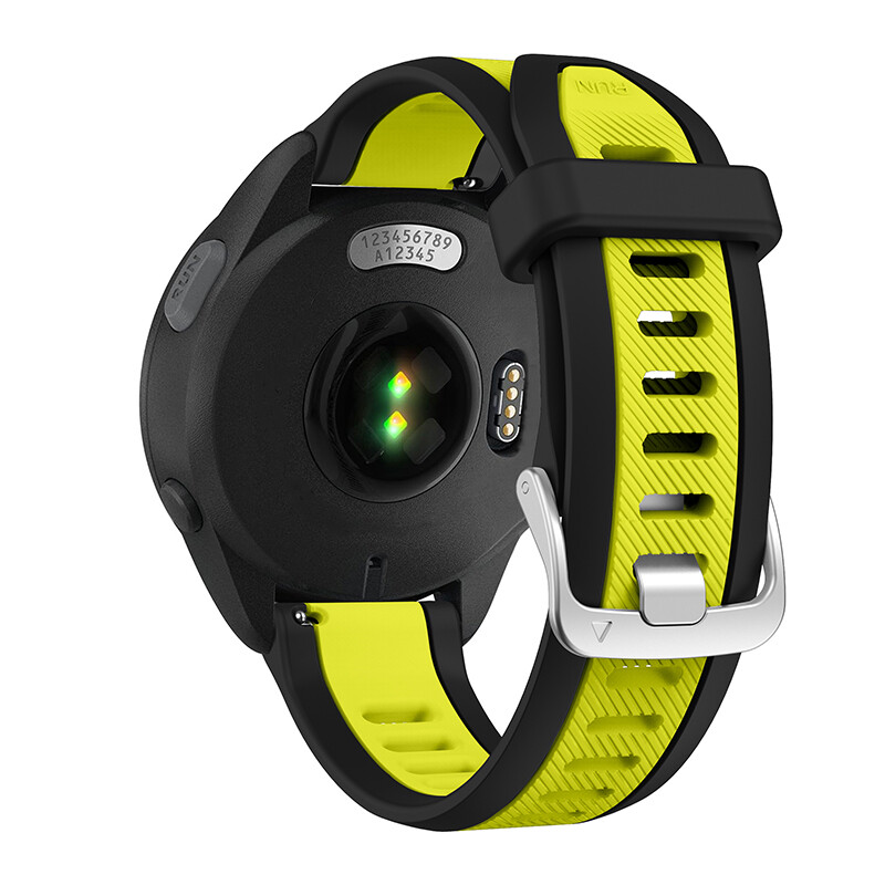 Replacement Silicone Sports Strap Quick Fit Watch Band For Garmin Forerunner 165