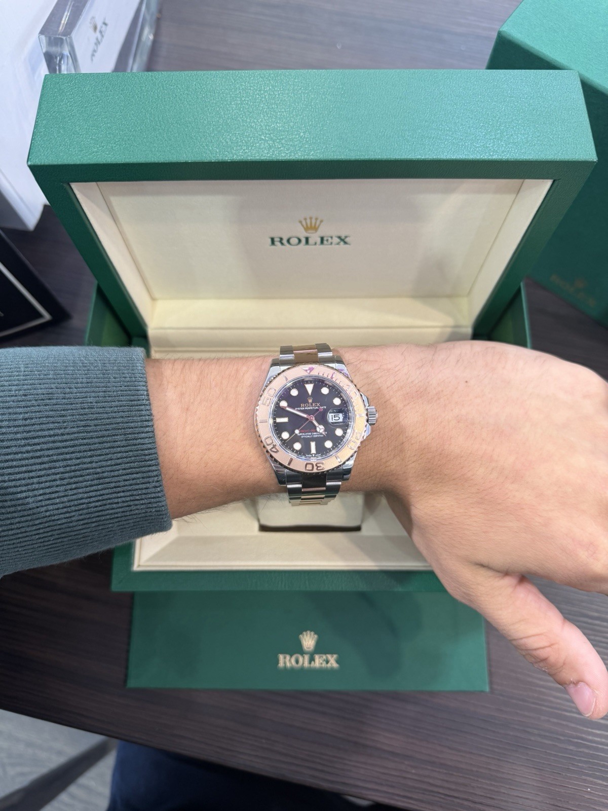ROLEX Yacht Master 40 126621 Chocolate Warranty 2022 FULL SET!!