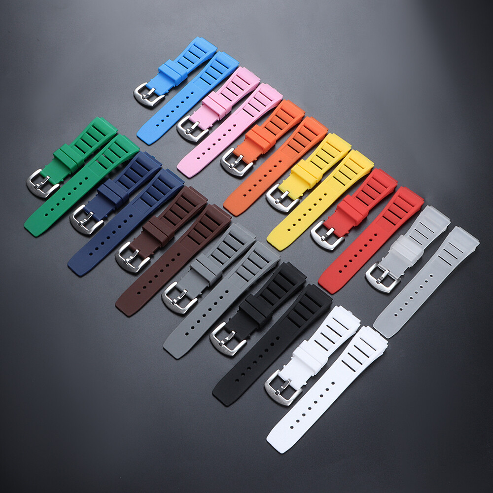 Rubber Watch Strap for Richard Mille Watch Bands Diving Silicone Sport 21mm*17mm