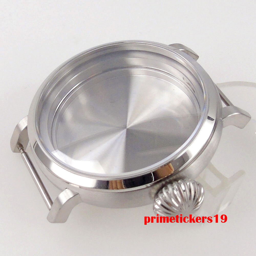 46mm Big Cusn8 Real Bronze Watch Case Sapphire Fit NH35 NH36 ETA2824 PT5000 Movt