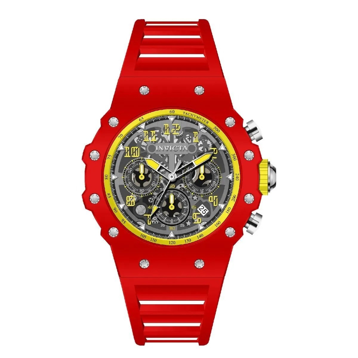 69659 – Invicta Racing Vaulthan Men’s Watch – 44mm, Red