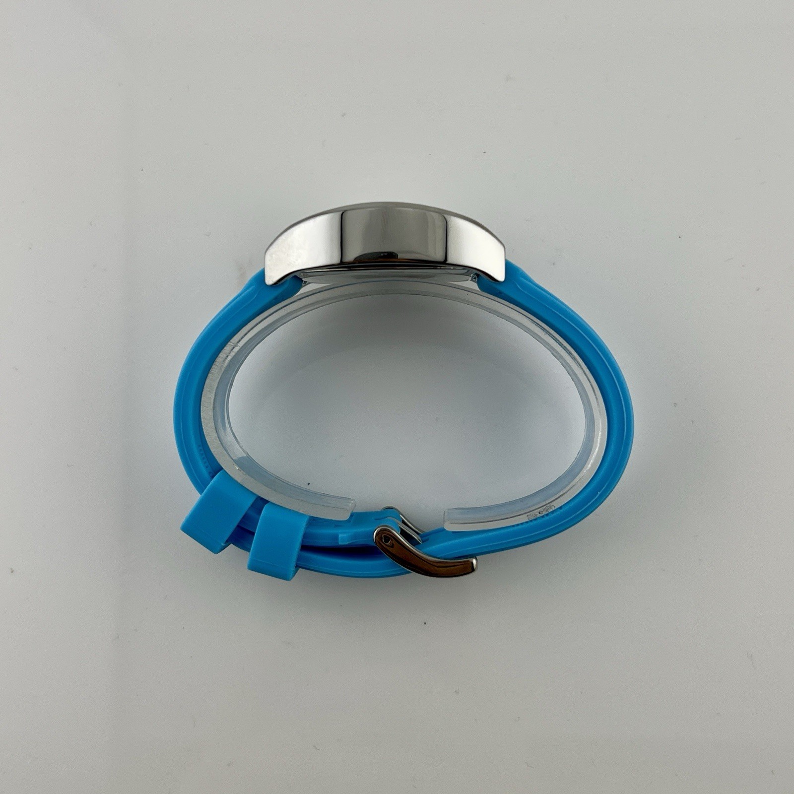 IceTime 33mm Blue Dial Steel Ladies Watch 0.10ct Diamonds IT25