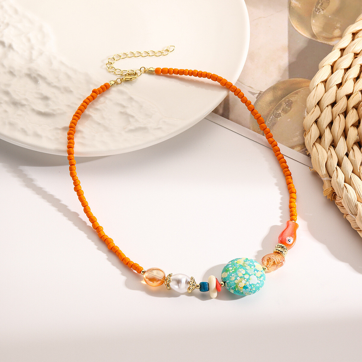 Bohemian Style Beach Nautical Necklace Jewelry