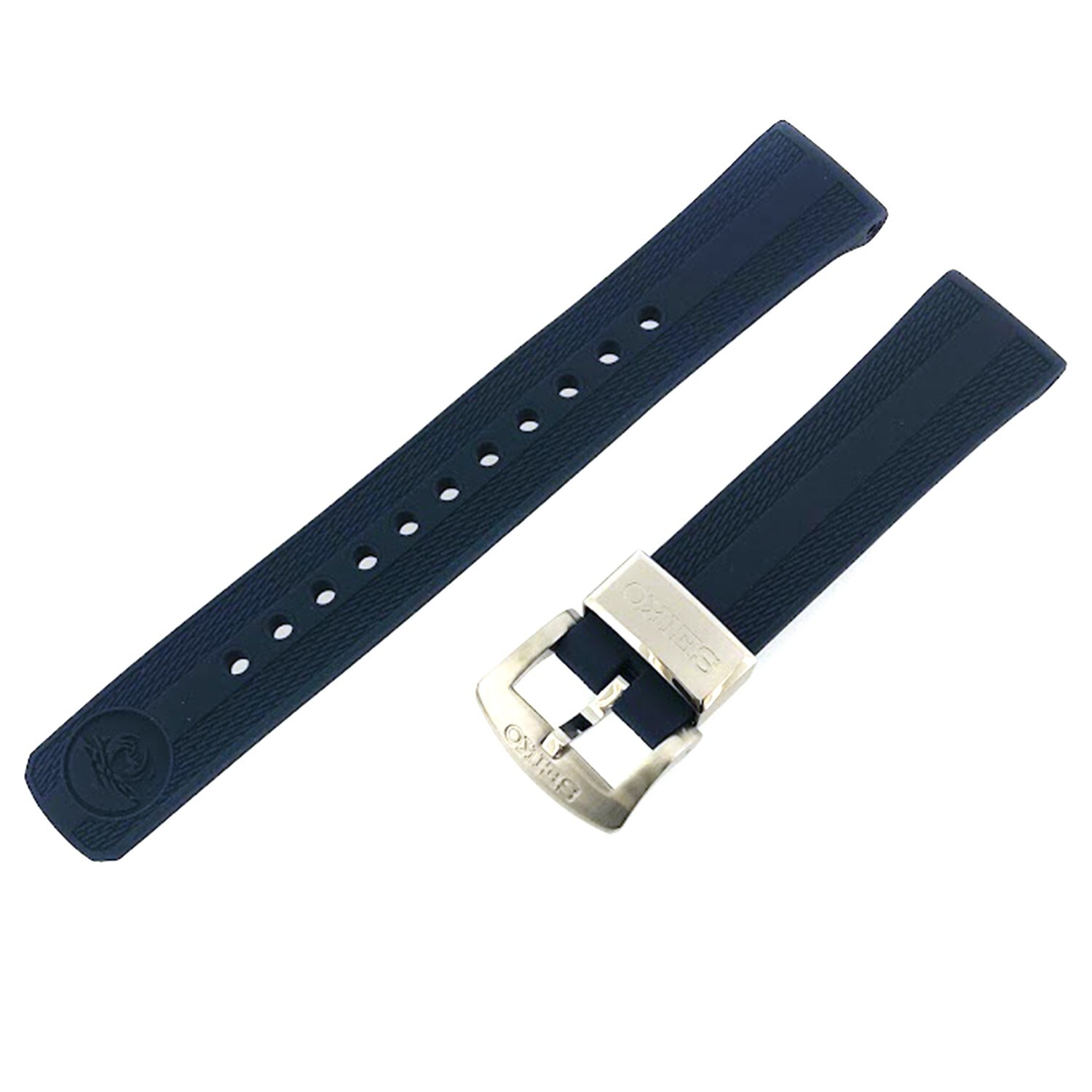 Seiko SPB183 Watch Band Blue Rubber Limited Edition Willard