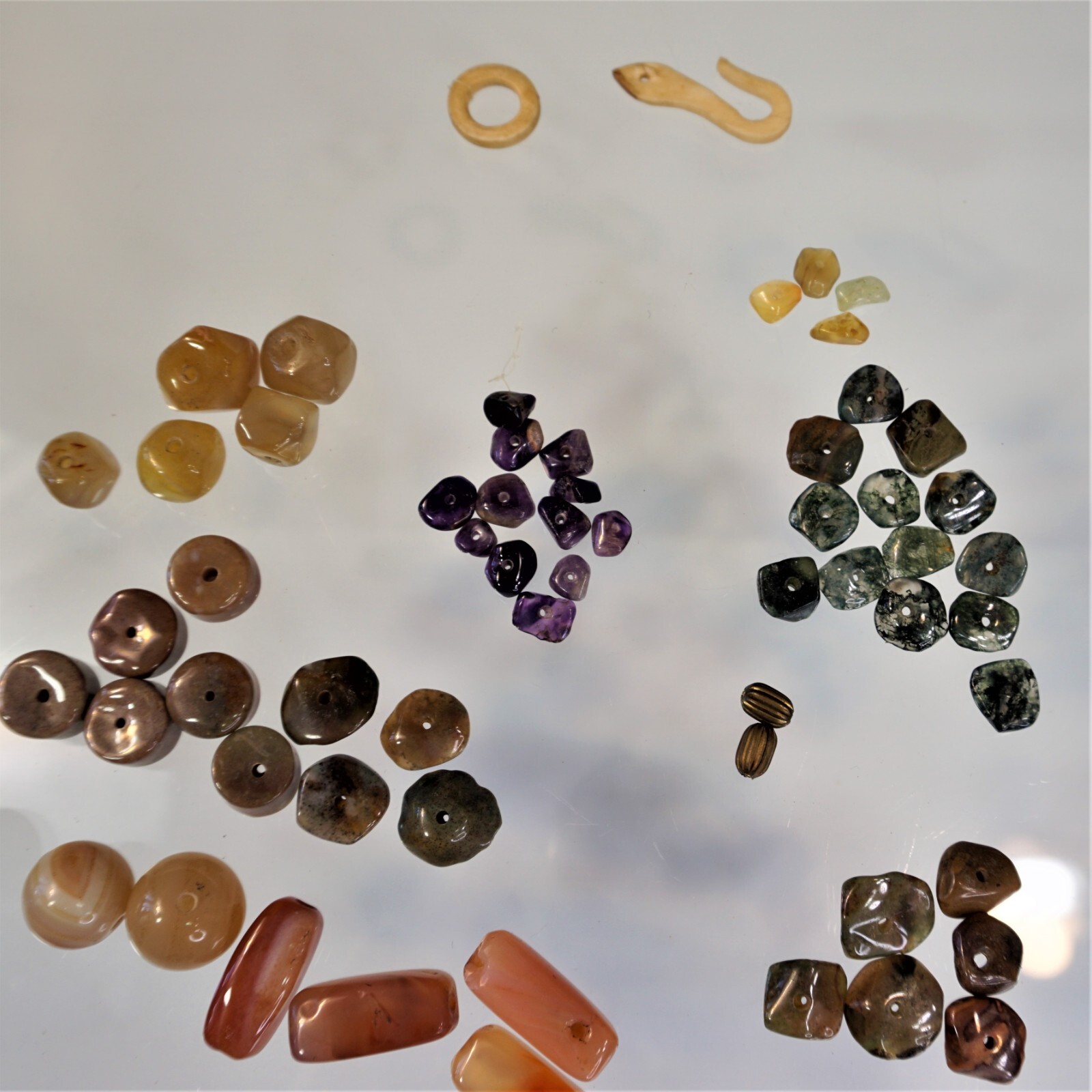 Craft Loose Beads Natural Polished Gemstones Various Shapes Sizes Colors