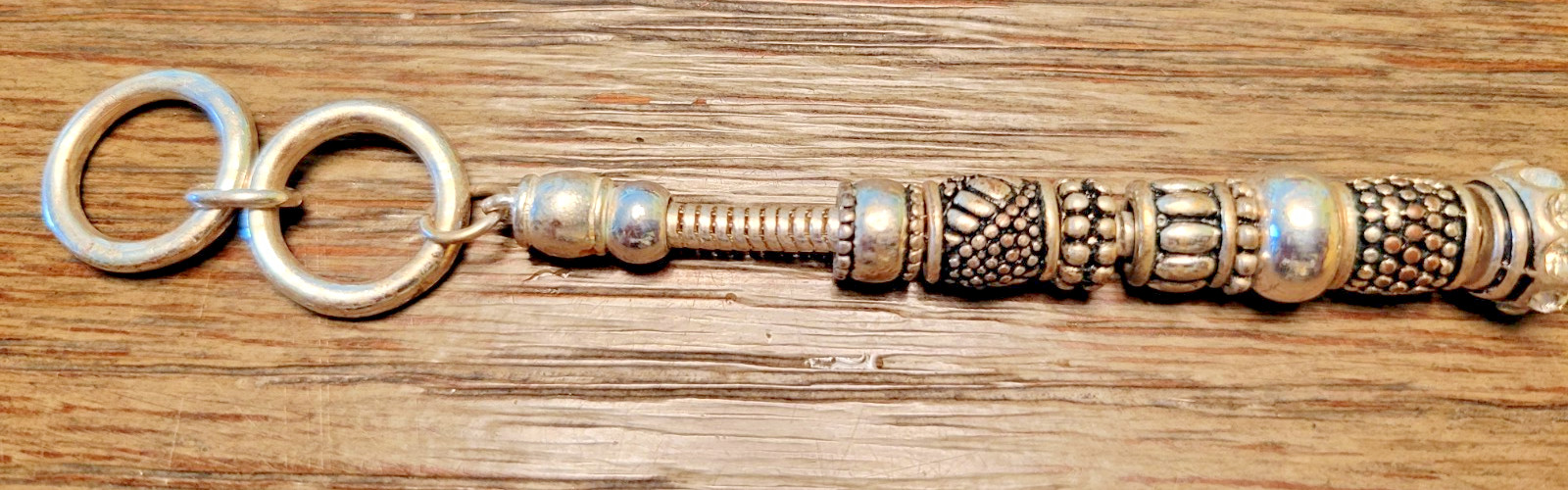 Brighton Barrel Slide Charm Bracelet With 12 Beads
