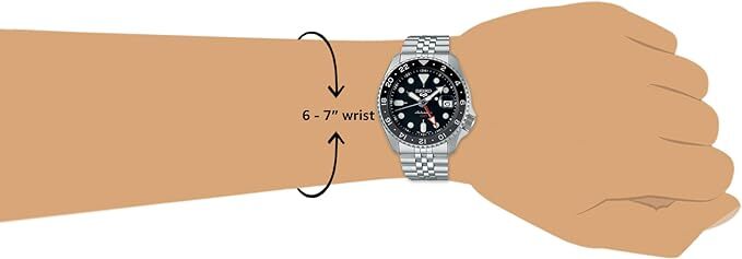 Seiko 5 Sports Automatic SSK001K1 GMT Black Men’s Watch