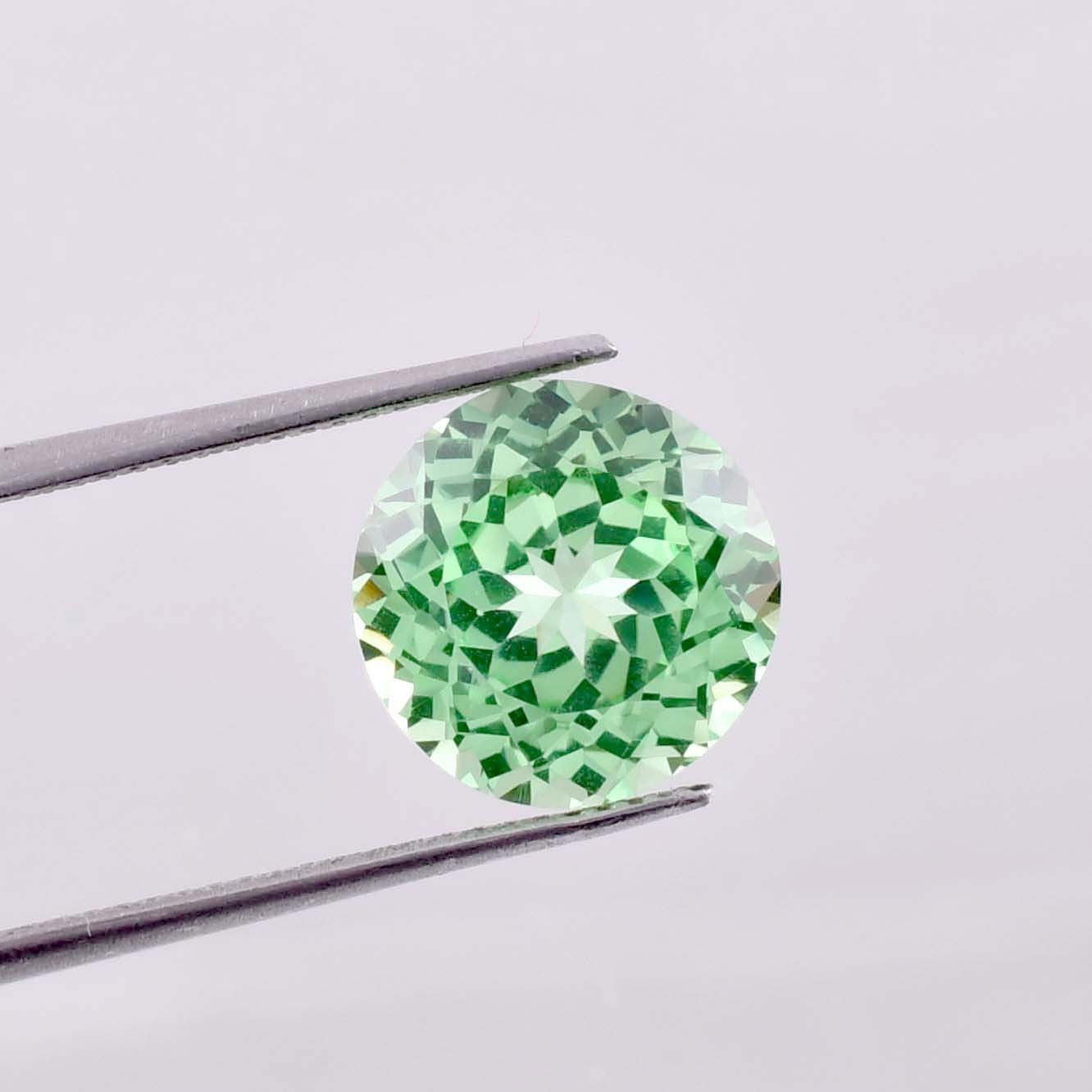 AAA+ Natural Bi-Color Parti Sapphire Gemstone (GIT Certified) All Size Available