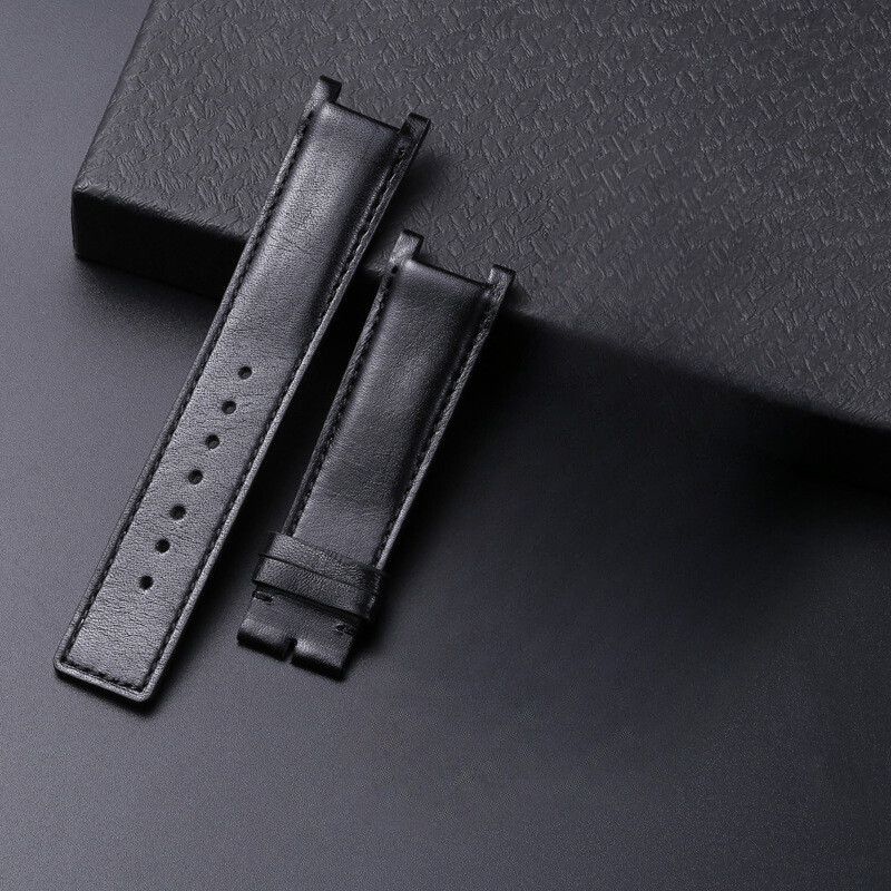 Quality Cowhide Genuine Leather Watch Band Straps 20 22 for Gucci Without Buckle