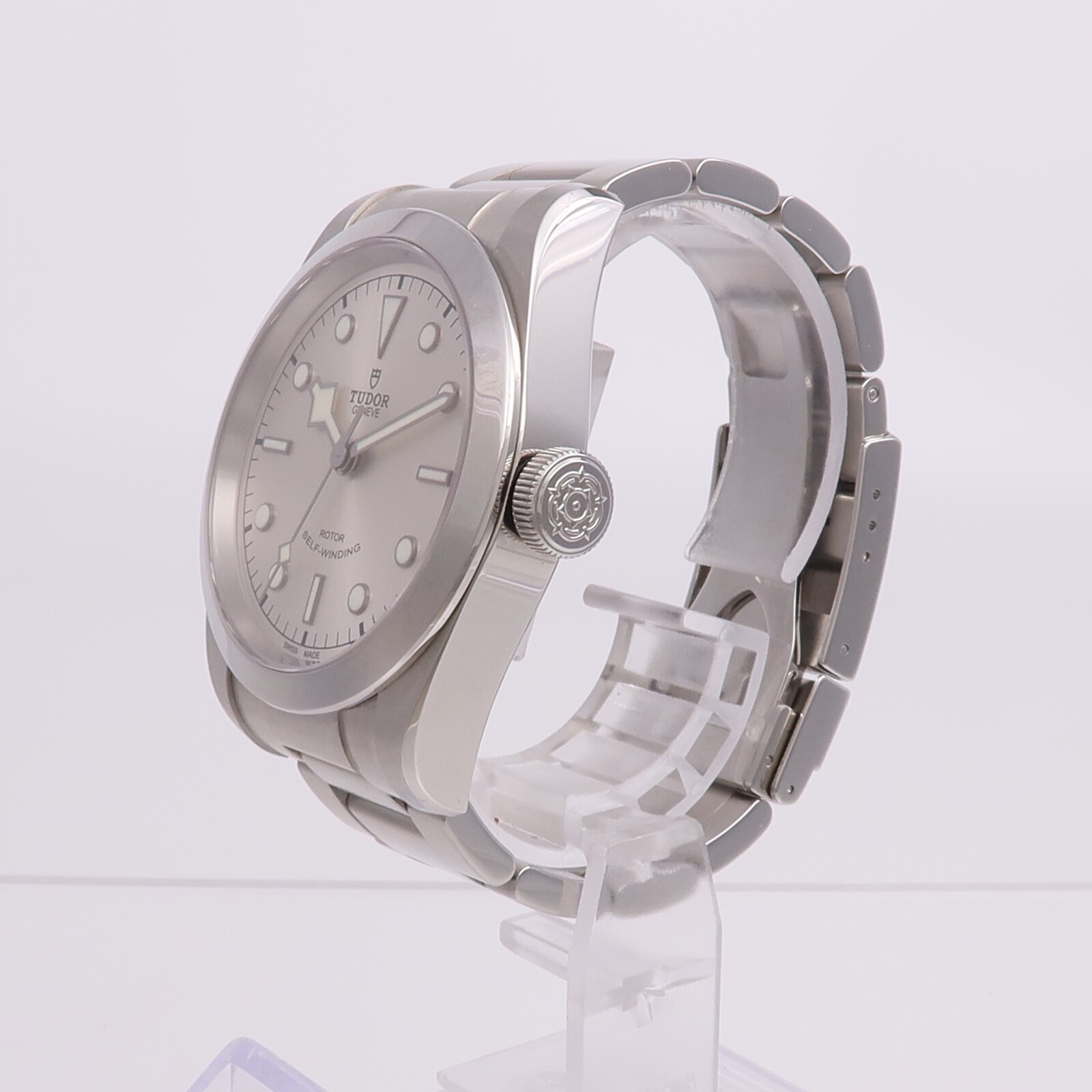 TUDOR Heritage Black Bay Automatic Watch 79540 Stainless Steel White