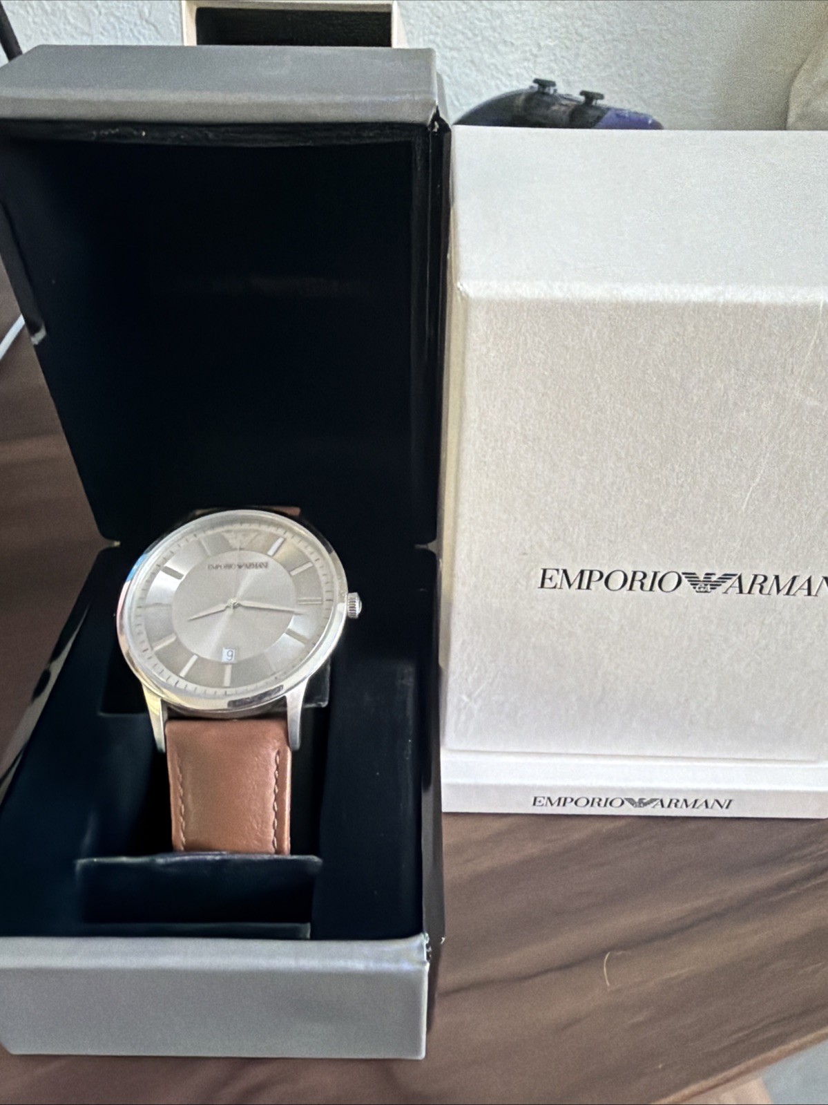 Emperor Armani Watch AR-2463 Men’s Stainless Steel (with box)