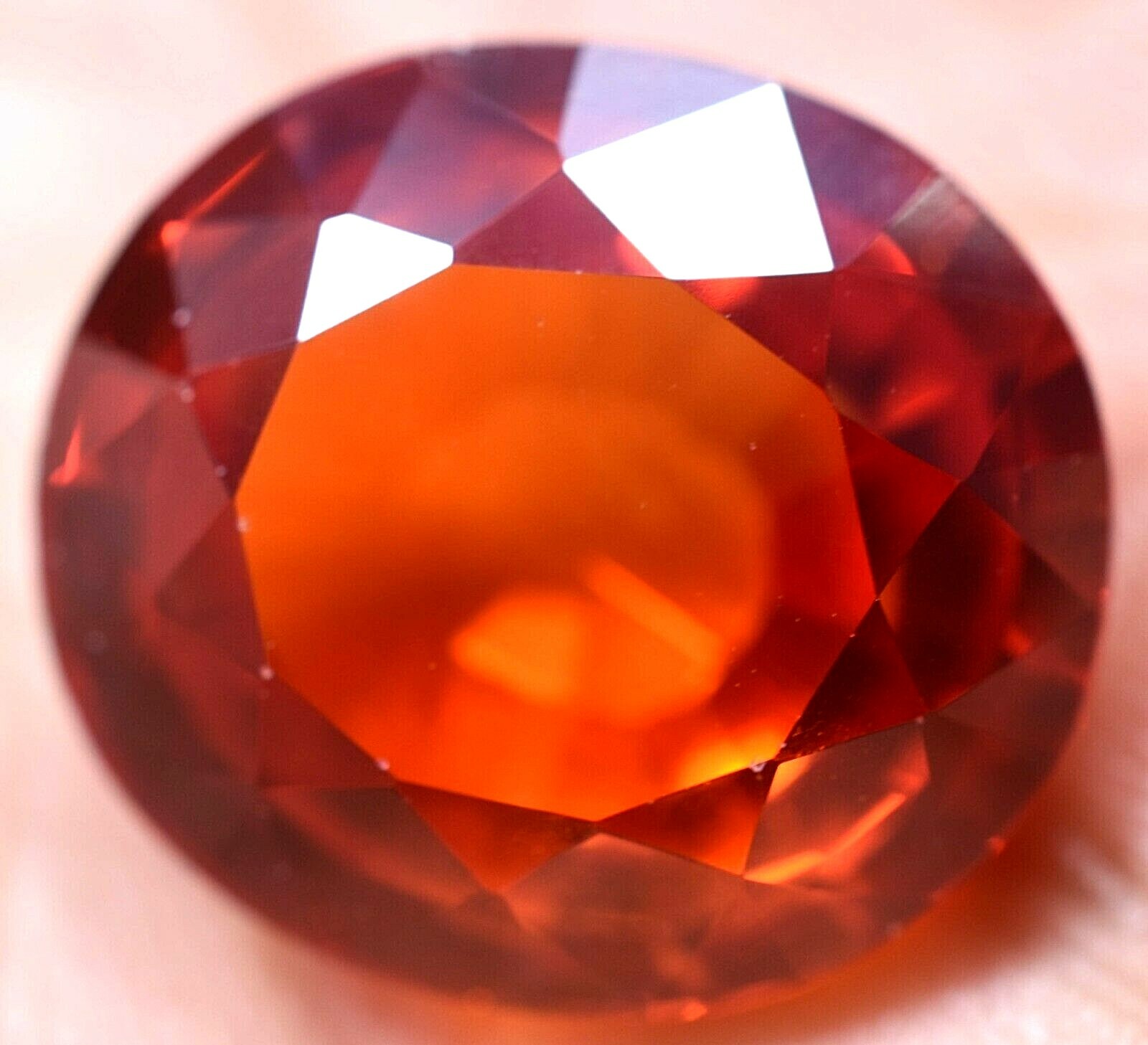 Extremely Rare Natural 21.75 Ct Padparadscha Sapphire GGL Certified Treated Gem