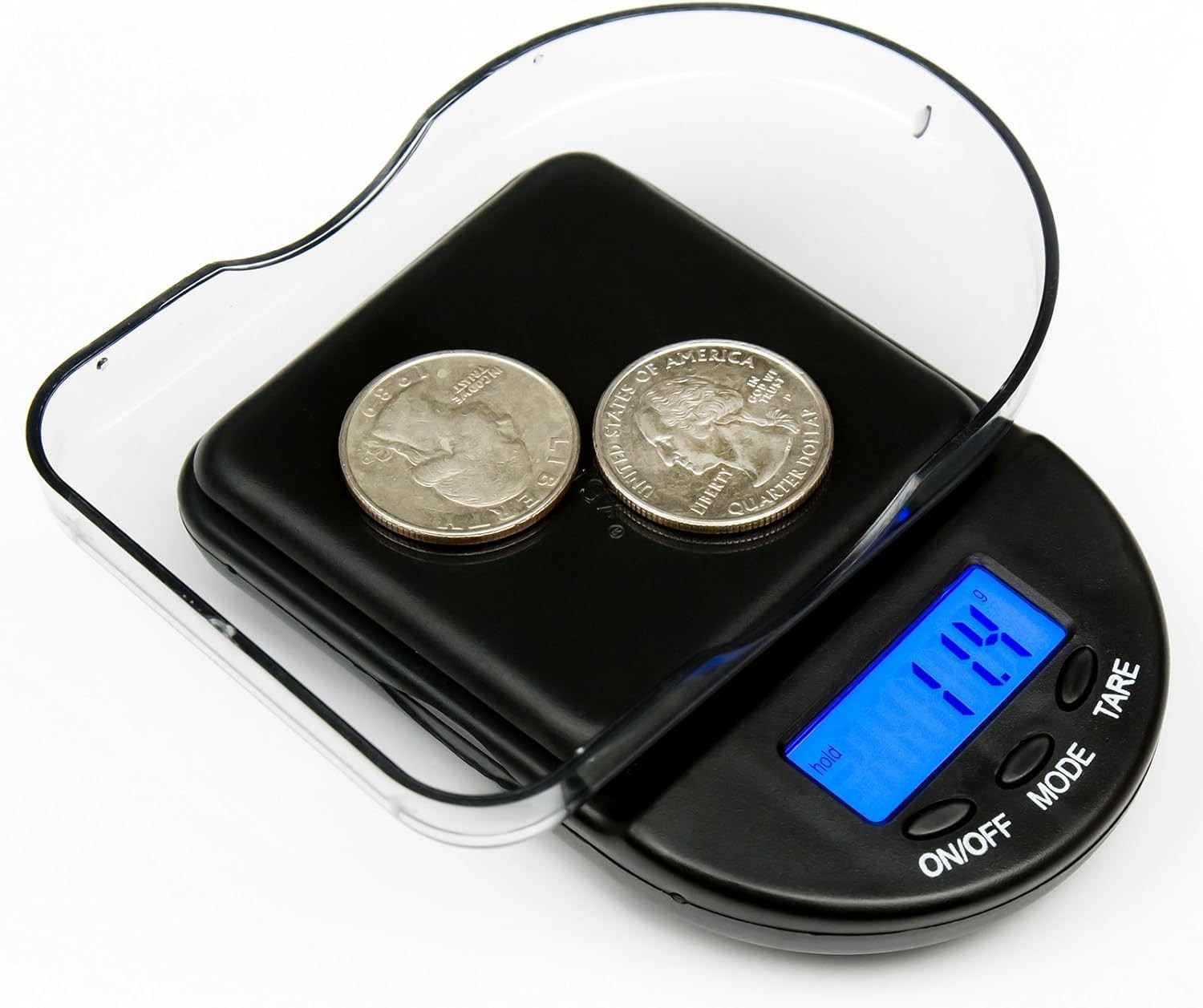 Black Digital Pocket Scale 650g Capacity with 0.1g Precision – Jewelry & Coins