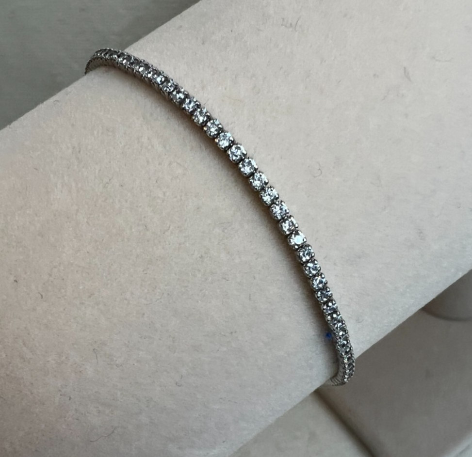 Bella Luce 2.07ctw sterling silver adjustable bolo bracelet – so sweet – NEW