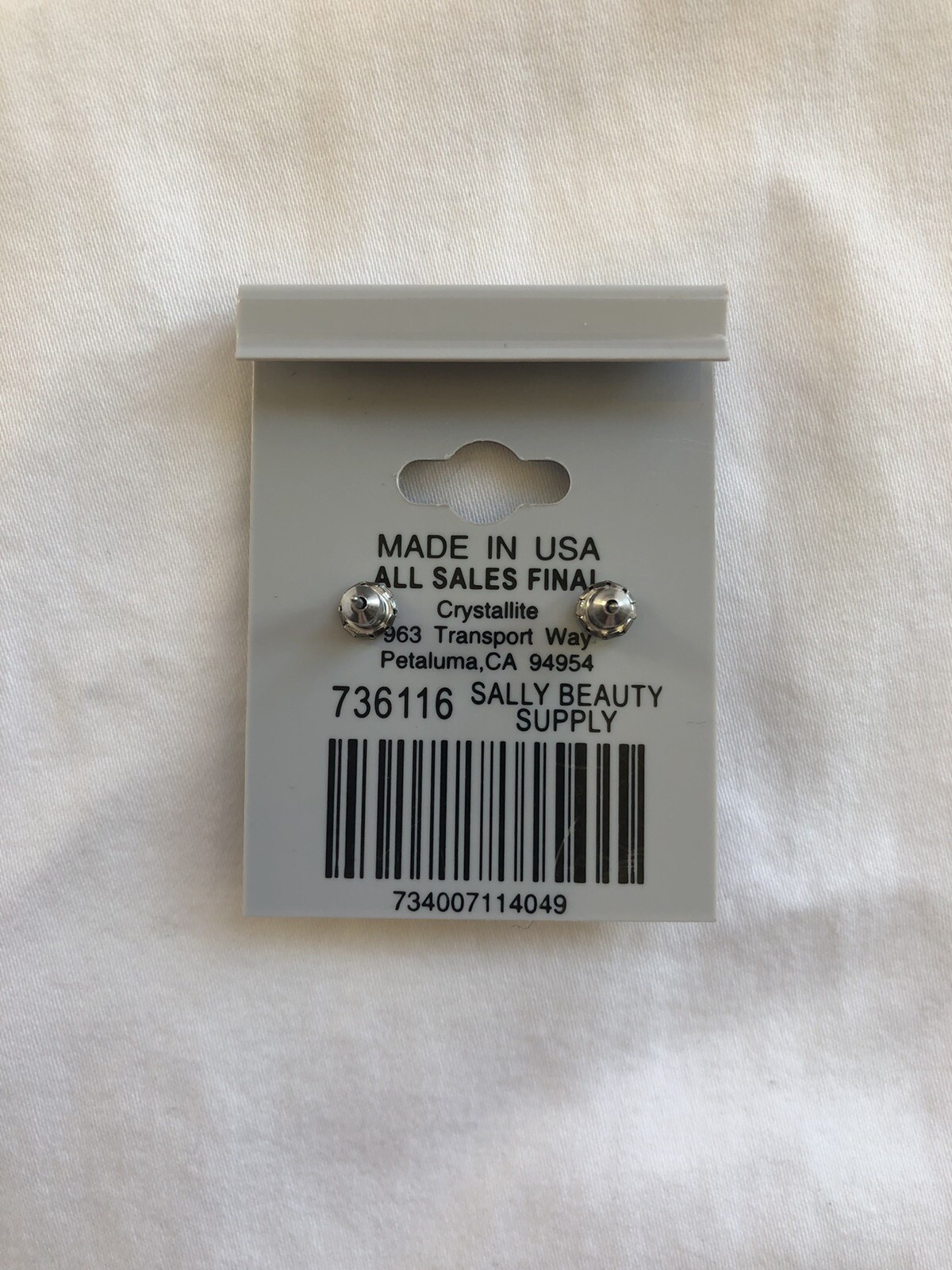 Destine Crystallite Earrings Embellished with Swarovski Crystals