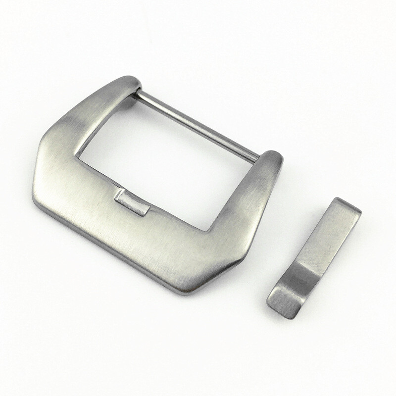 For Panerai Premium Stainless Steel Clasp Brushed Pin Buckle16 18 20 22 24 26mm