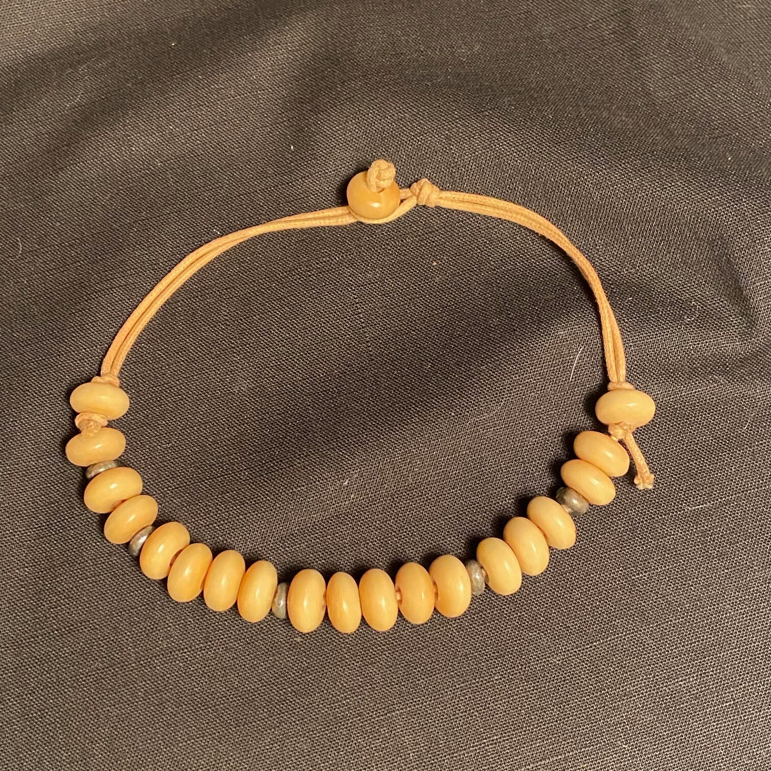 Susan Cummings tagua nut necklace