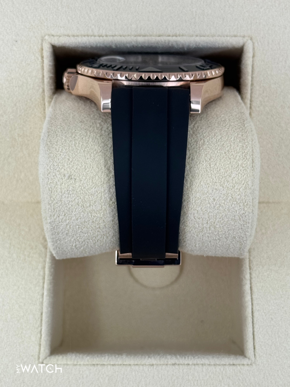 NEW 2025 Rolex Yacht-Master 37mm 268655 Rose Gold Black Dial