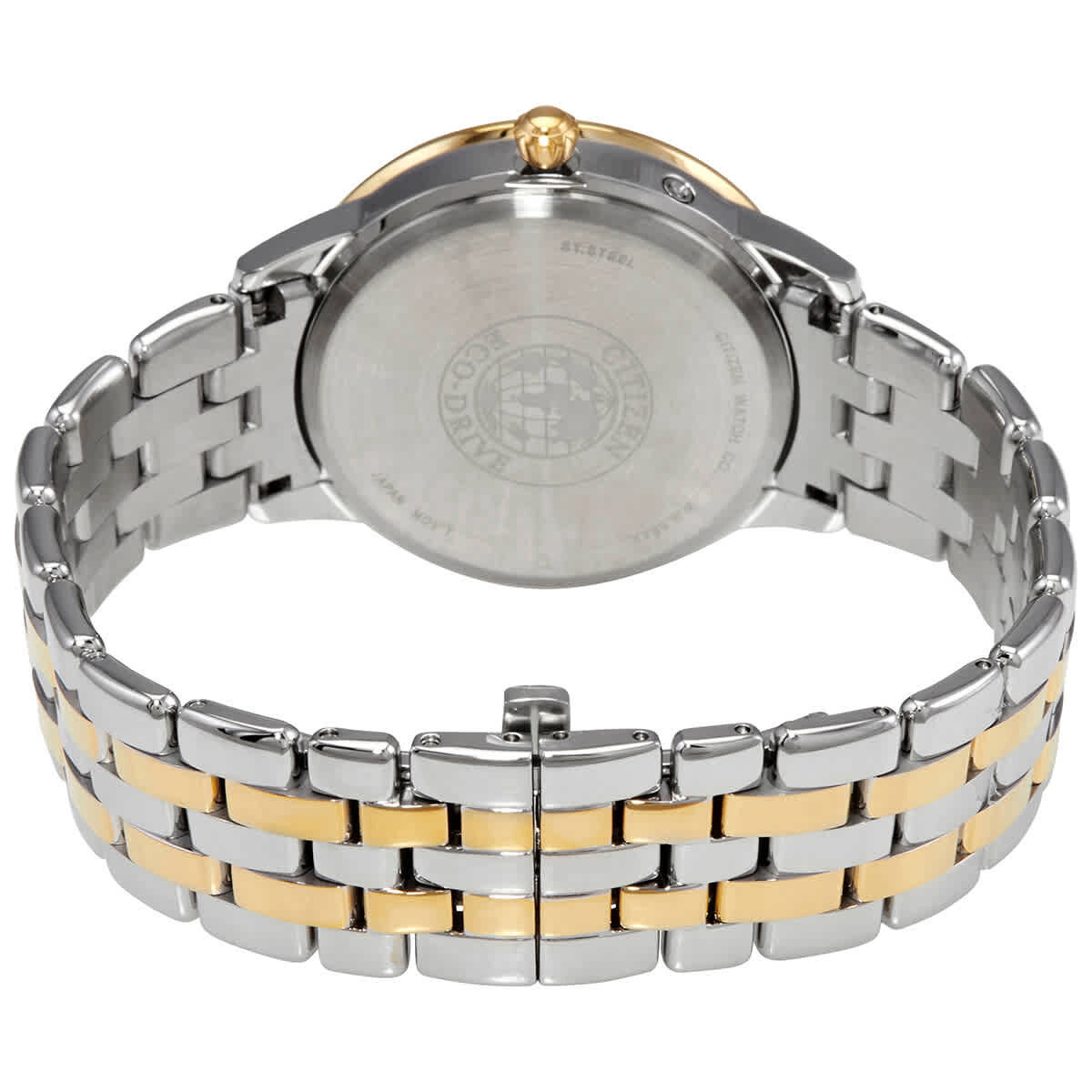 NEW CITIZEN ECO DRIVE WOMEN’S MOON PHASE CALENDRIER DIAMOND WATCH FD0004-51D