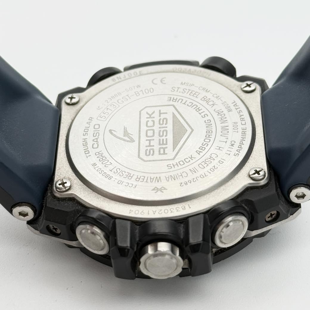 G-shock G-steel GST-B100XA-1AJF Solar Carbon Wristwatch