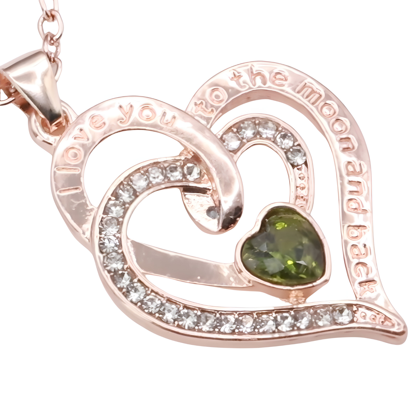 18K Gold Plated Zinc Alloy Pendant with Channel Set Crystal Rhinestones B309