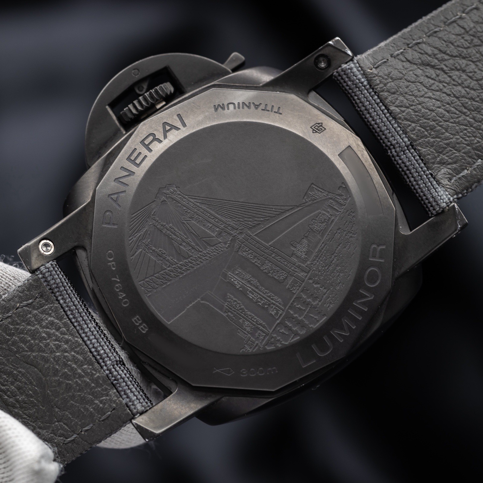 Panerai Luminor Bitempo PAM01467 NYC Boutique Ed. 44MM Black Titanium -Comp. Set
