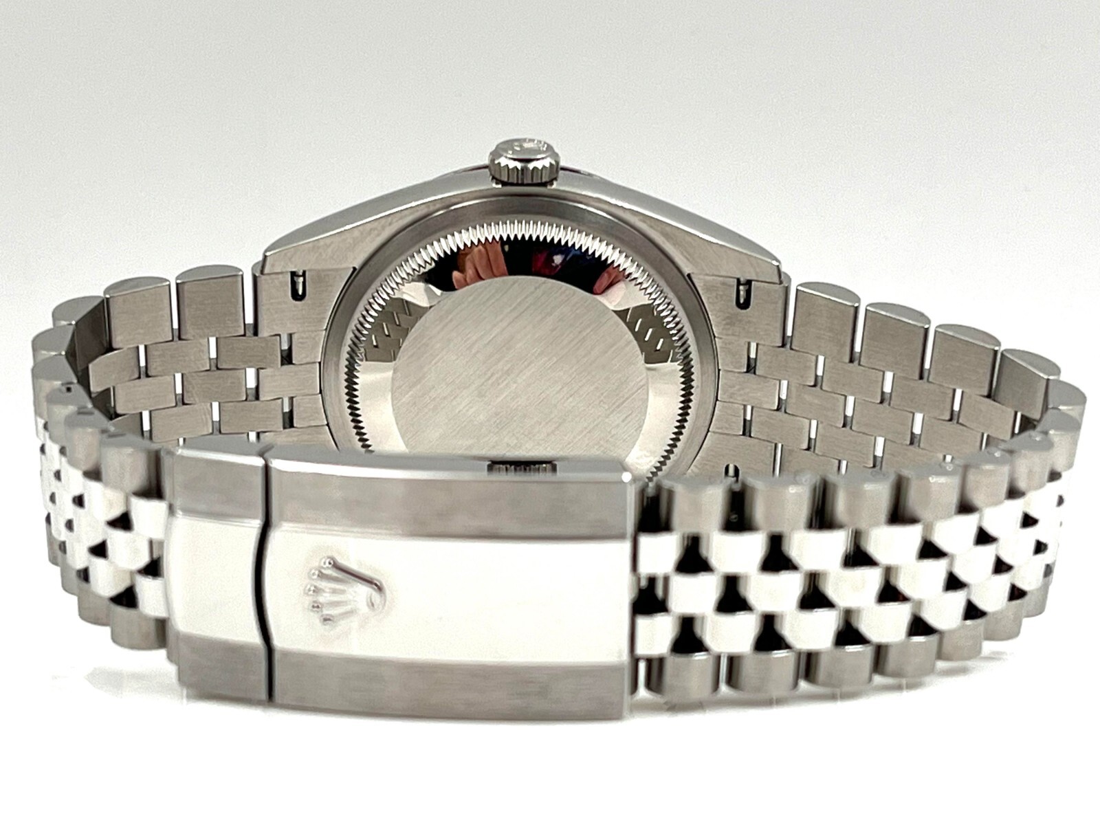 Rolex Date Just 36mm Smooth Silver Dial Jubilee Bracelet 126200 Pre-Owned 2023